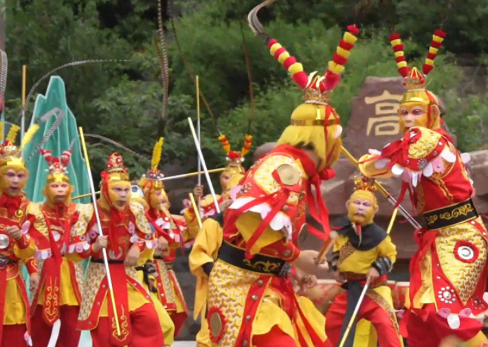千城百县看中国｜河南济源：猴戏竞演展风采
